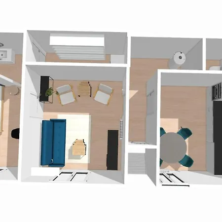 Artbleu -tout Confort - Ideal Pros - Proche Commerces * Montlucon